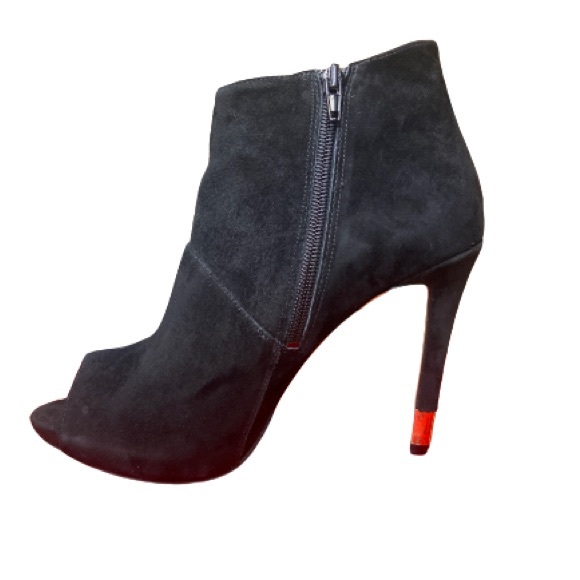 Guess Aziz Fringe Peep Toe Bootie Women - Picture 4 of 6